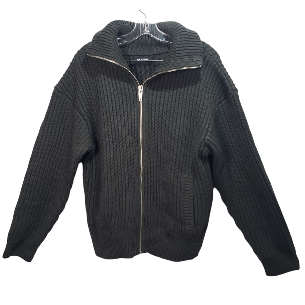 THE KOOPLES Dark Green Turtleneck Pullover Sweater NEW | Large